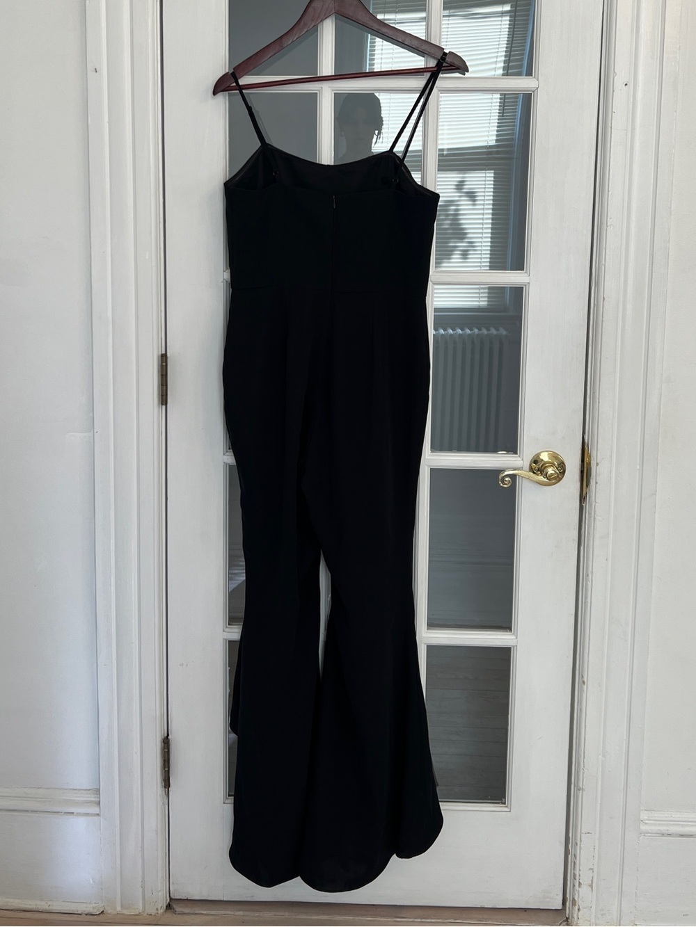 ENDLESS ROSE Women’s Black Sleeveless Flare Bottom Jumpsuit Size M NEW